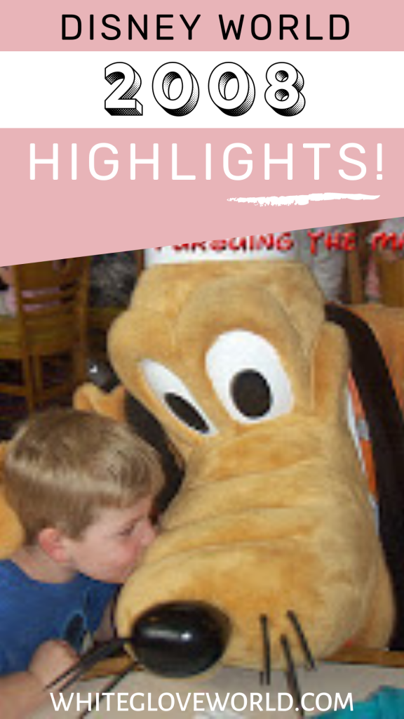 Walt Disney World 2008; special needs, Goofy's Beach Club Character Breakfast, Hoop-Dee-Doo Musical Revue and other highlights. #DisneyWorld50 #50Dayto50Years #Disneyhistory #HoopDeeDoo